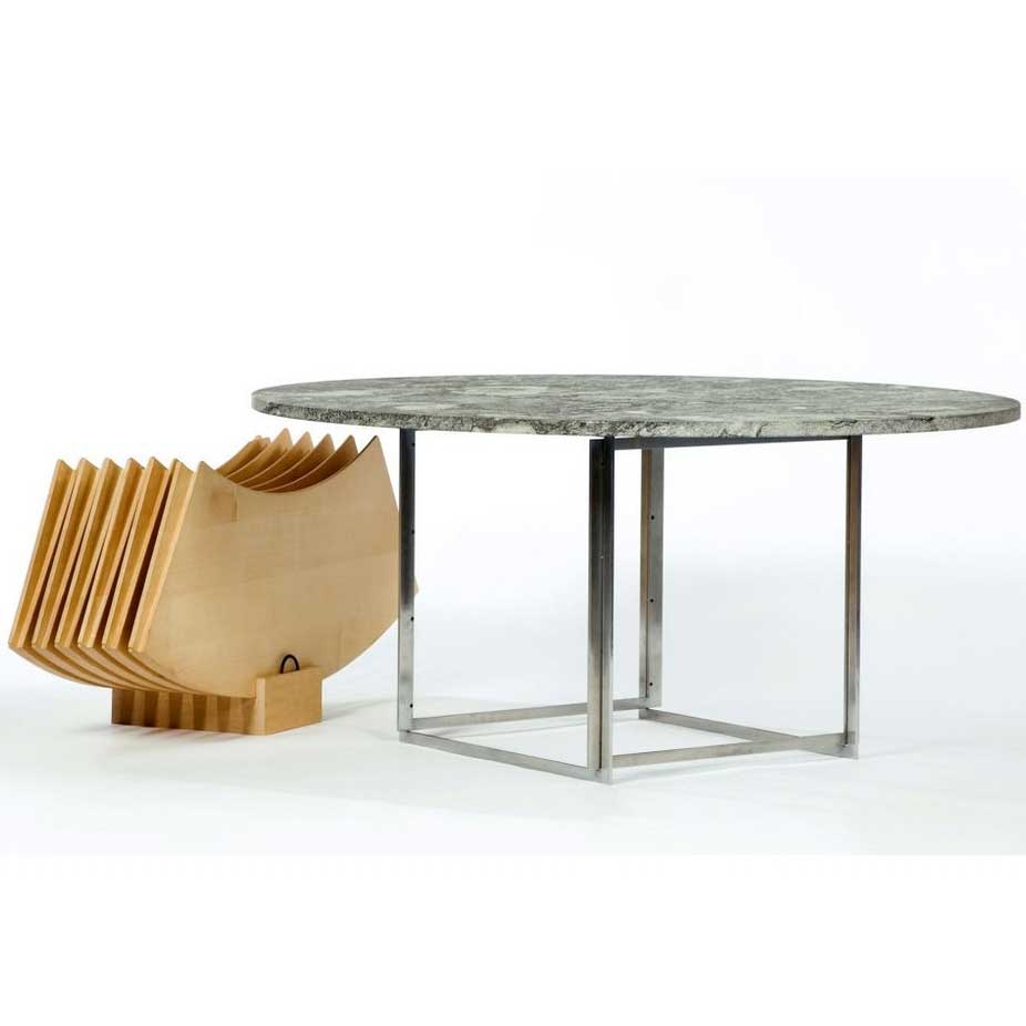 Mesa PK54A Grey-Brown - Fritz_Hansen Mesa PK54A Grey-Brown - Fritz_Hansen
