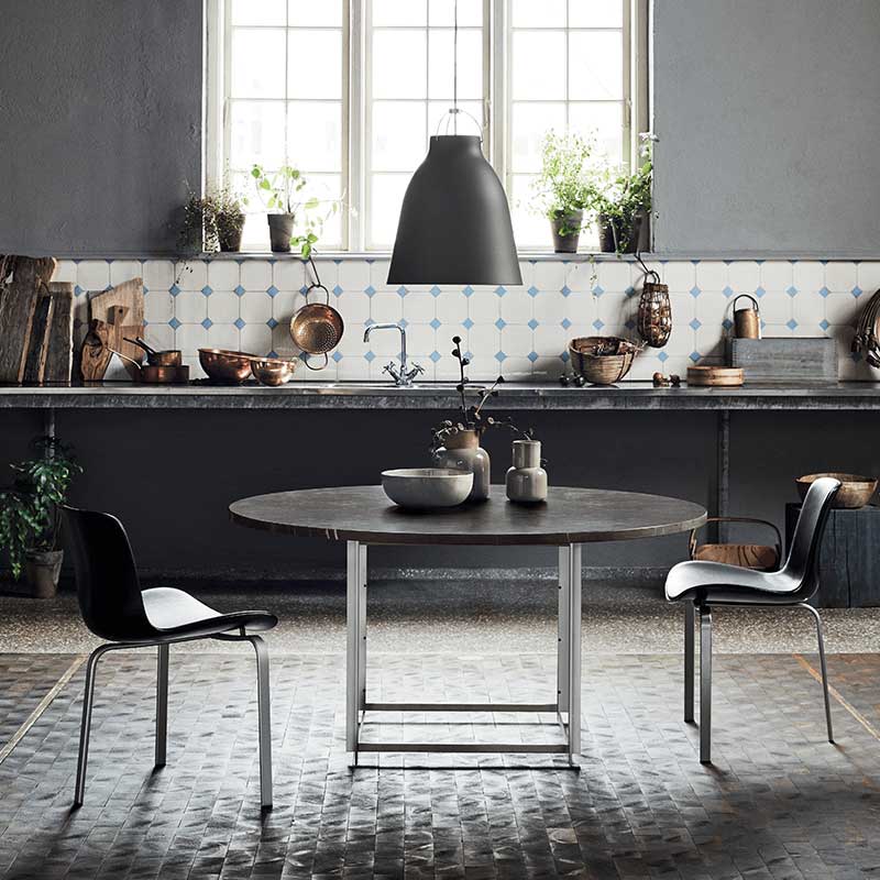 Mesa PK54A Grey-Brown - Fritz_Hansen Mesa PK54A Grey-Brown - Fritz_Hansen