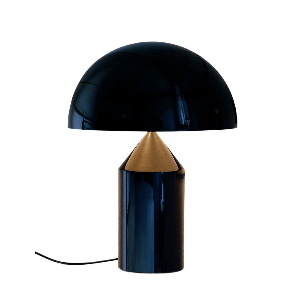 Lámpara Atollo Metal 233 Negro - Oluce