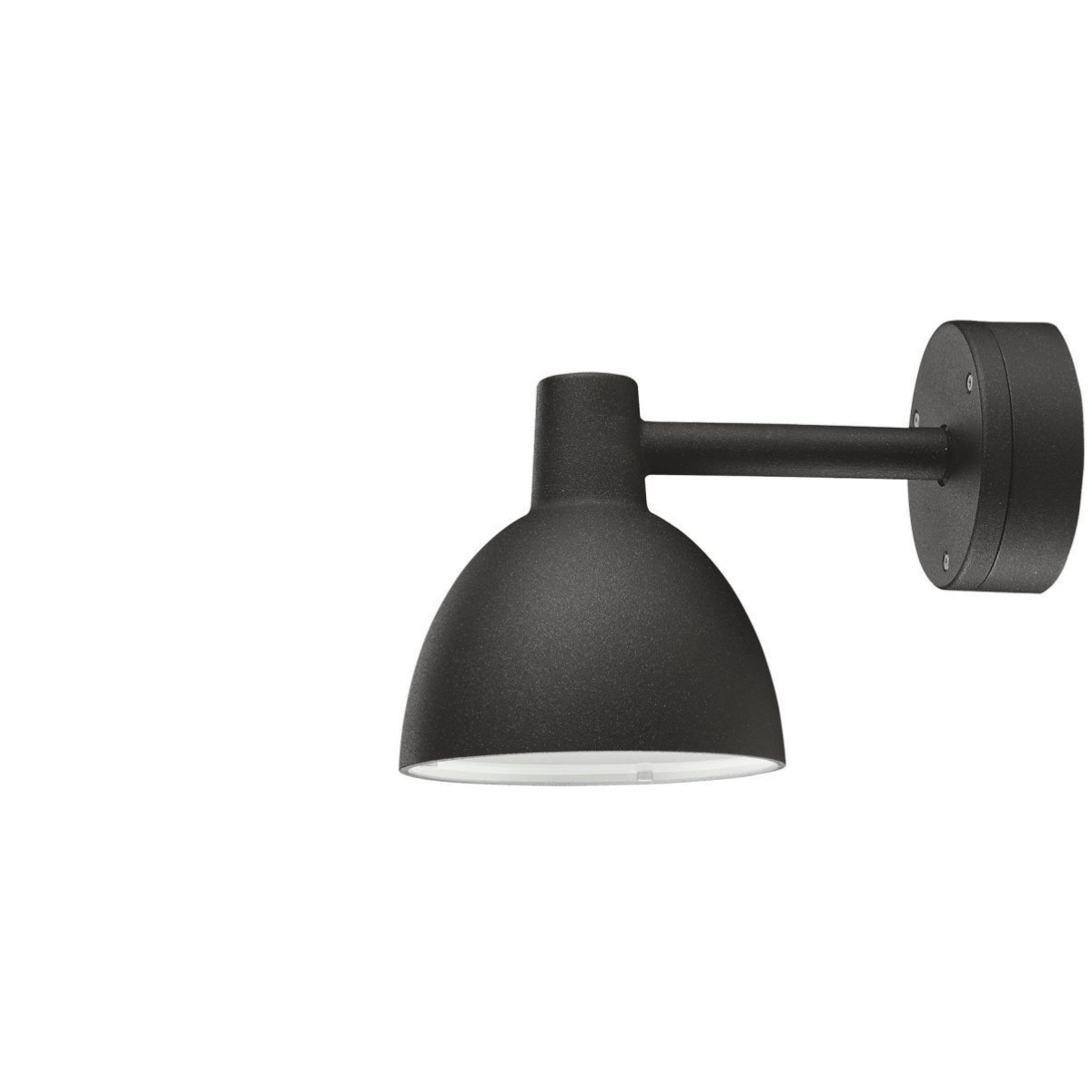 Lámpara Toldbod Pared 155 Negro - Louis Poulsen