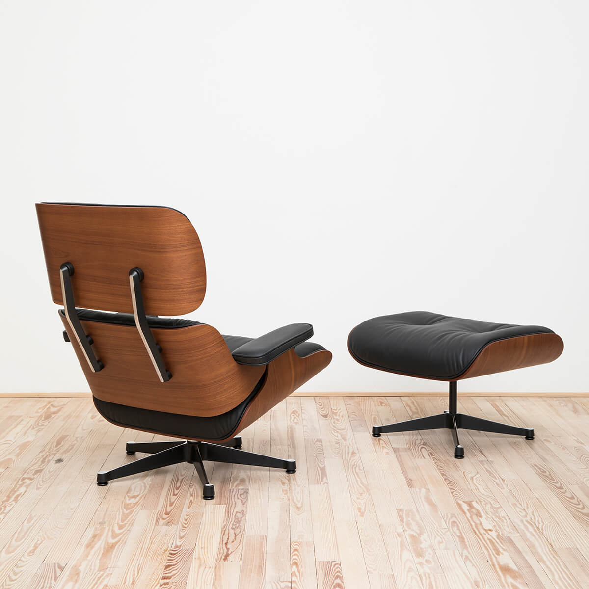 Lounge Chair & Ottoman Caoba Stock - Vitra Lounge Chair & Ottoman Caoba Stock - Vitra