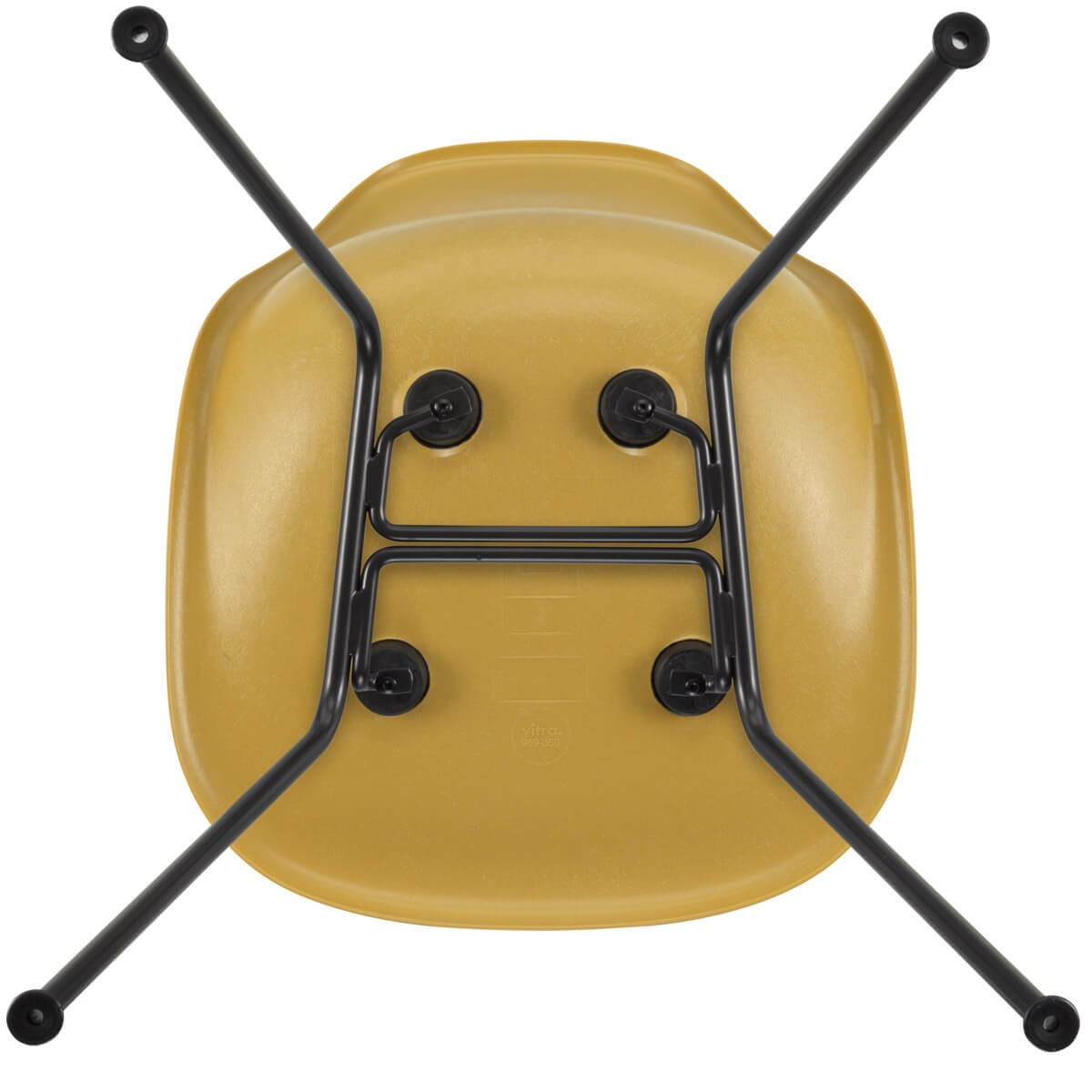 Silla Eames Fiberglass DSX Ochre Light - Vitra Silla Eames Fiberglass DSX Ochre Light - Vitra