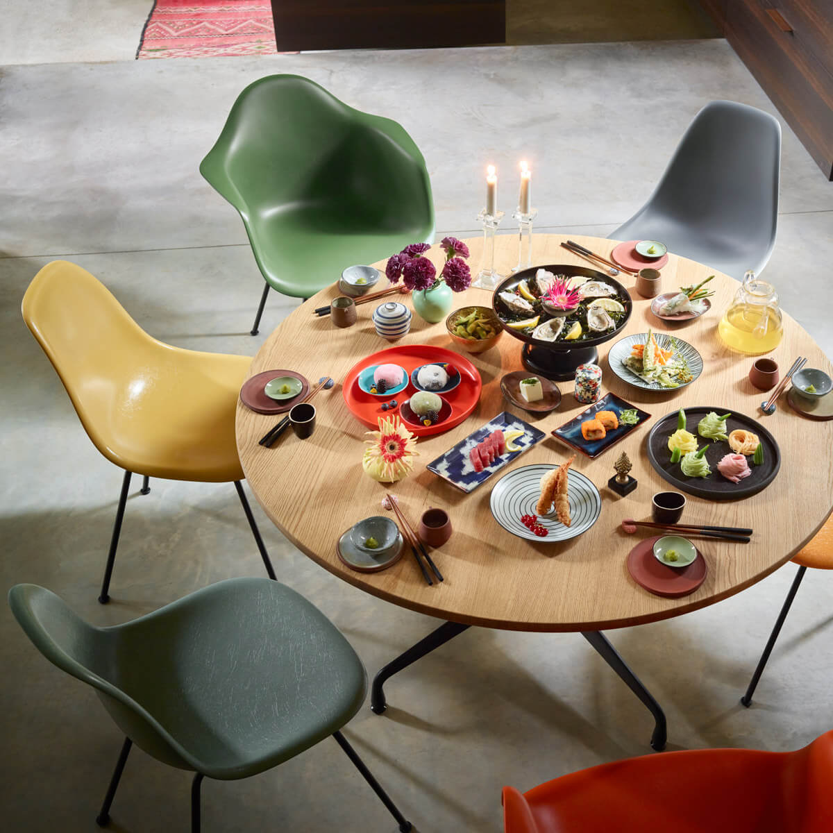 Silla Eames Fiberglass DSX - Vitra Silla Eames Fiberglass DSX - Vitra
