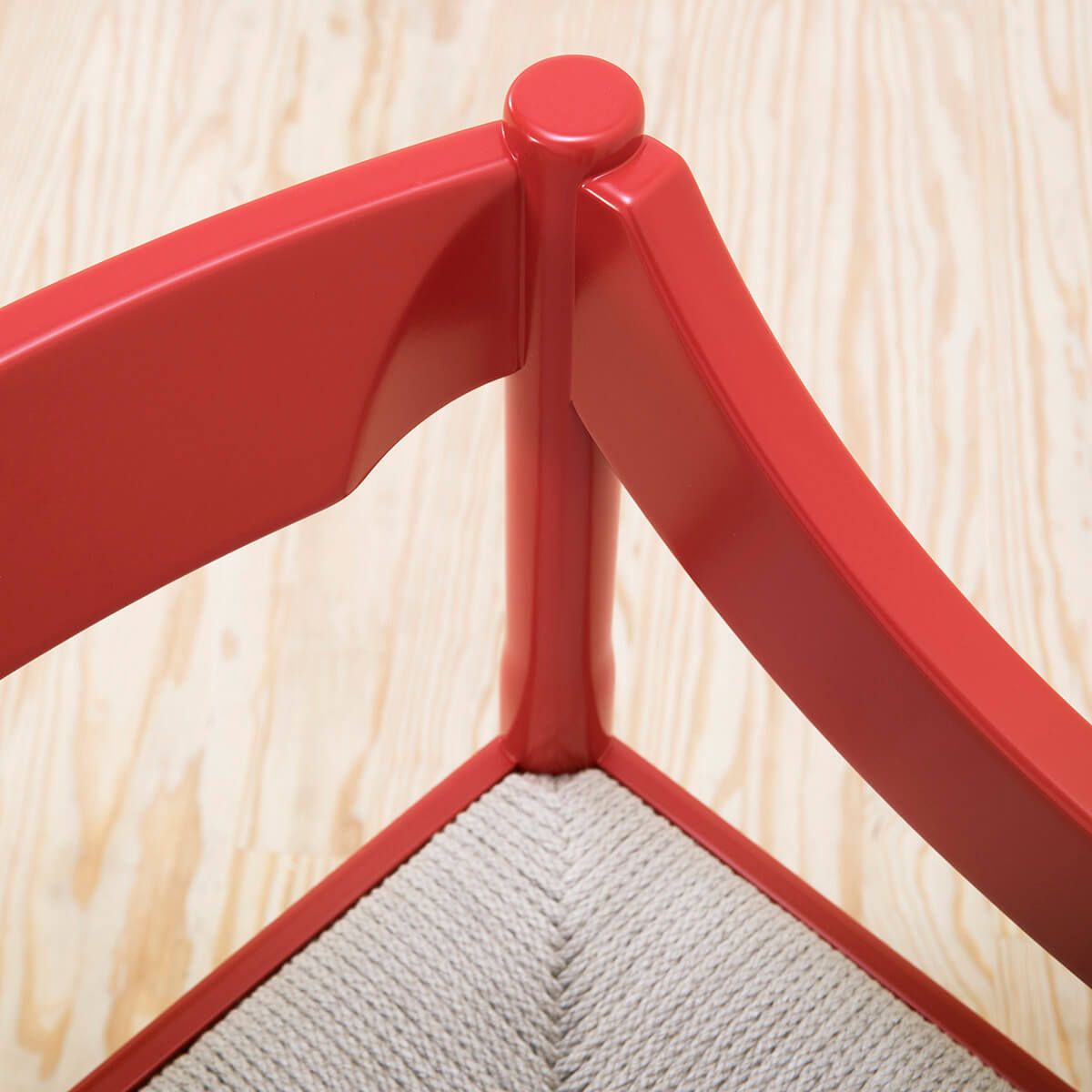Sillón Carimate Rojo - Fritz Hansen Sillón Carimate Rojo - Fritz Hansen