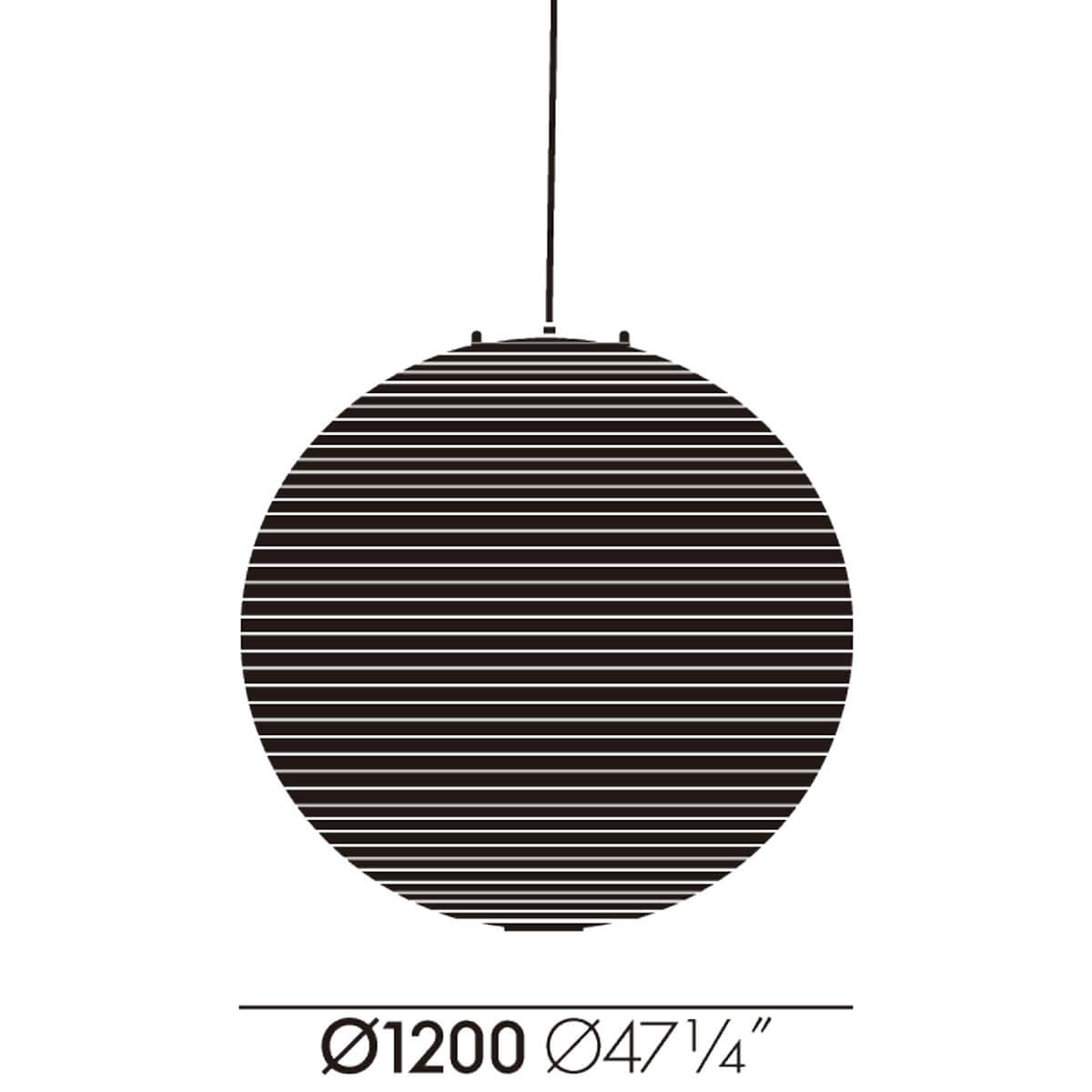Lámpara Akari 120A - Vitra