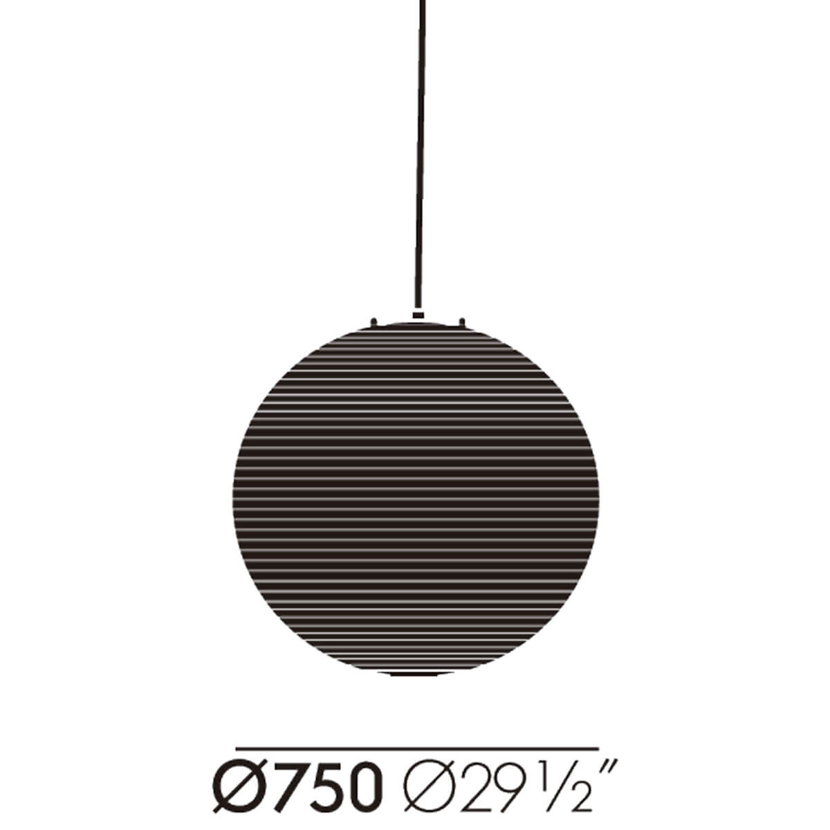 Lámpara Akari 75A - Vitra
