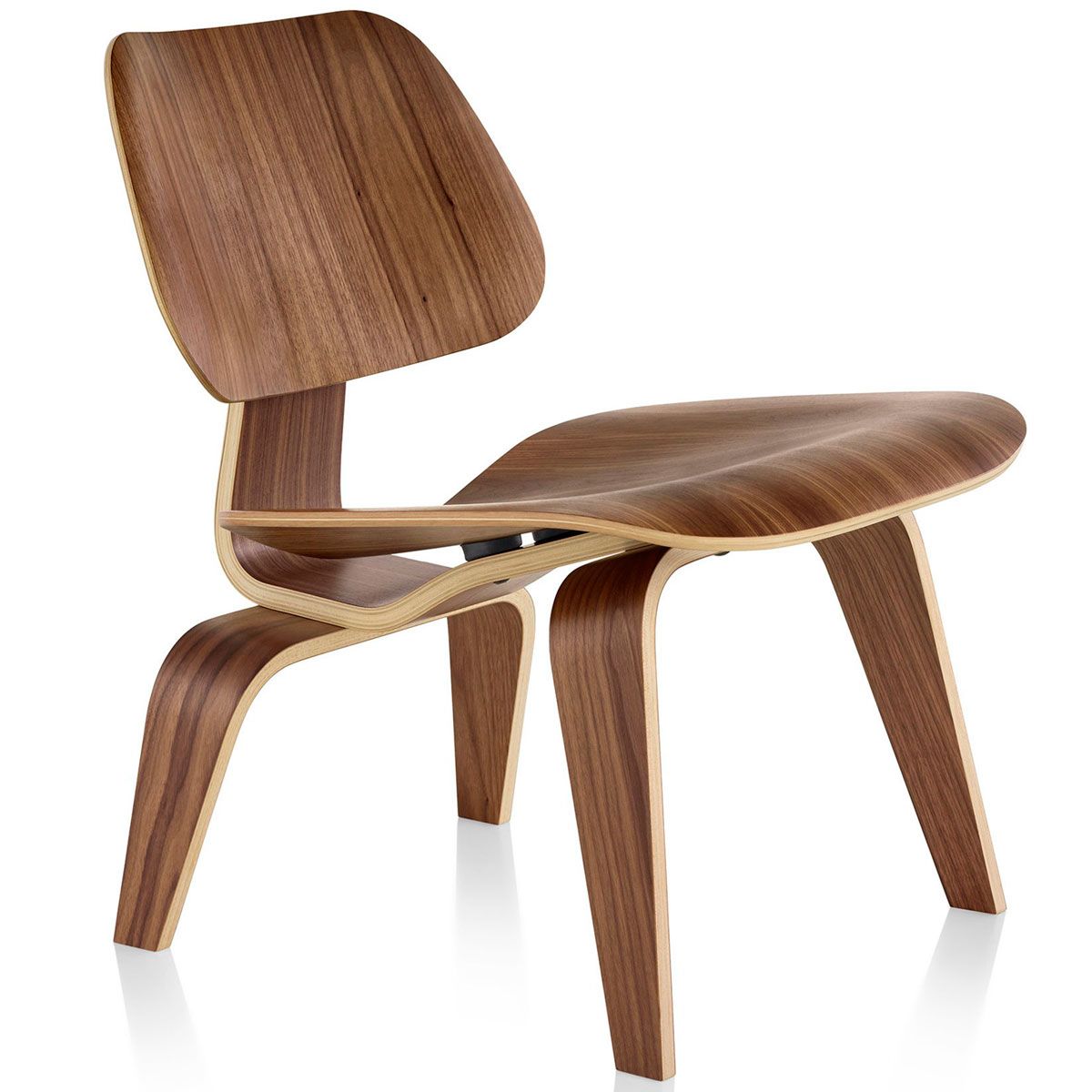 Sillón Plywood Group LCW Nogal pigmentado negro - Vitra Butaca Plywood Group LCW Nogal - Vitra