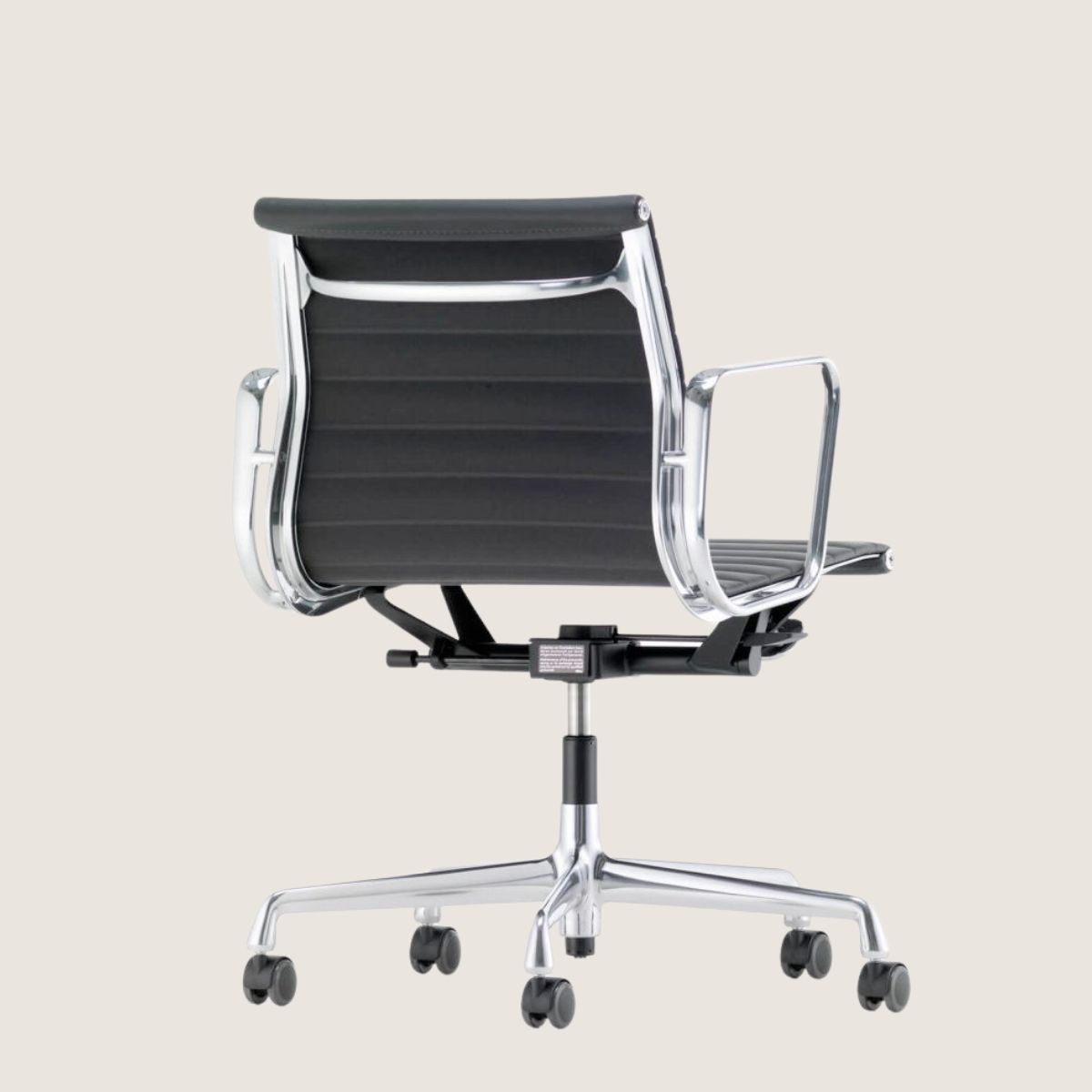 ea117 c Silla Aluminium Chair EA 117 Piel - Vitra