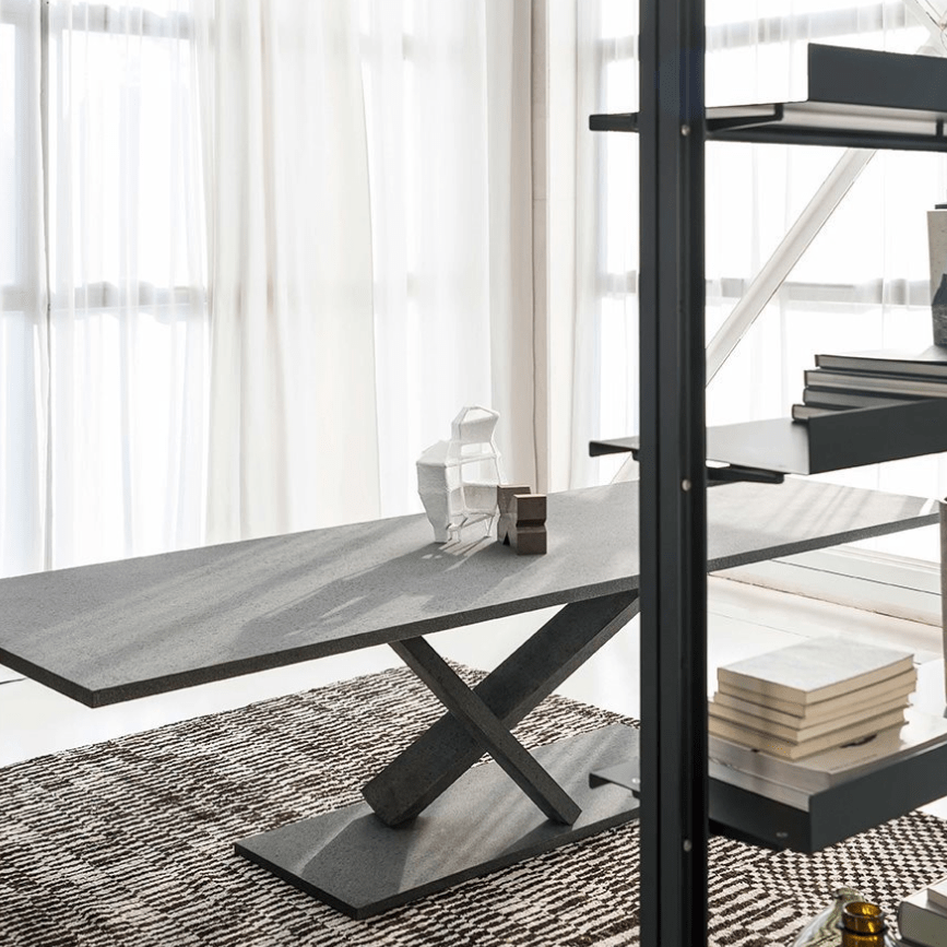 Mesa Element 300 cm Cemento - Desalto