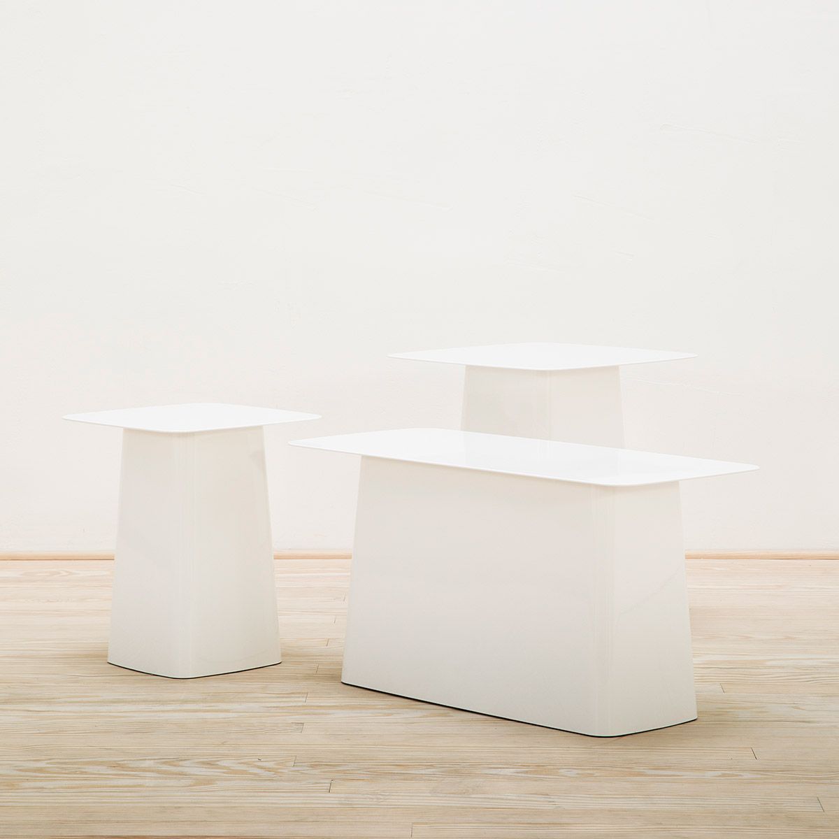 Mesa auxiliar Metal Side Blanco - Vitra Mesa auxiliar Metal Side Blanco - Vitra