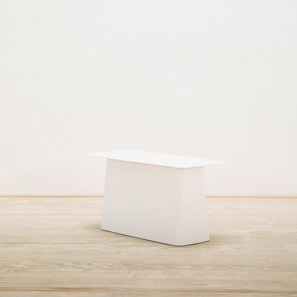 Mesa auxiliar Metal Side grande Blanco - Vitra