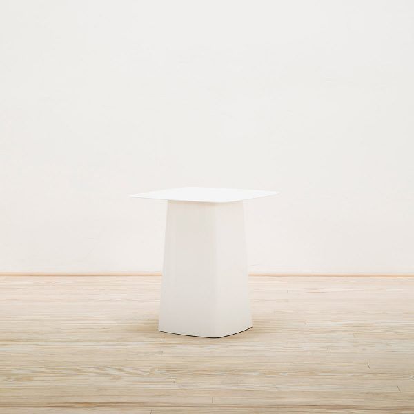 Mesa auxiliar Metal Side mediana Blanco - Vitra