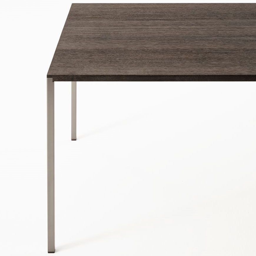 Mesa 25 240 cm Roble oscuro - Desalto