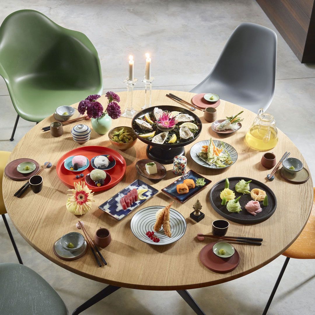 Mesa Eames Segmented Table Dining - Vitra Mesa Eames Segmented Table Dining - Vitra