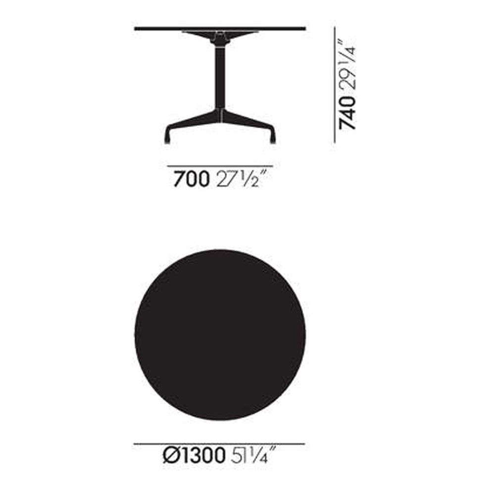 Mesa Eames Segmented Table Dining - Vitra Mesa Eames Segmented Table Dining - Vitra