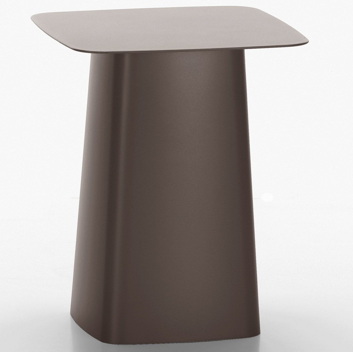 Mesa auxiliar Metal Side pequeña Chocolate - Vitra (copia)