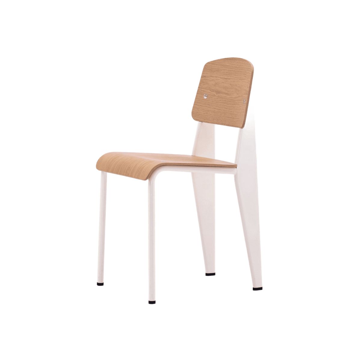 Silla Standard Roble/Ecru - Vitra