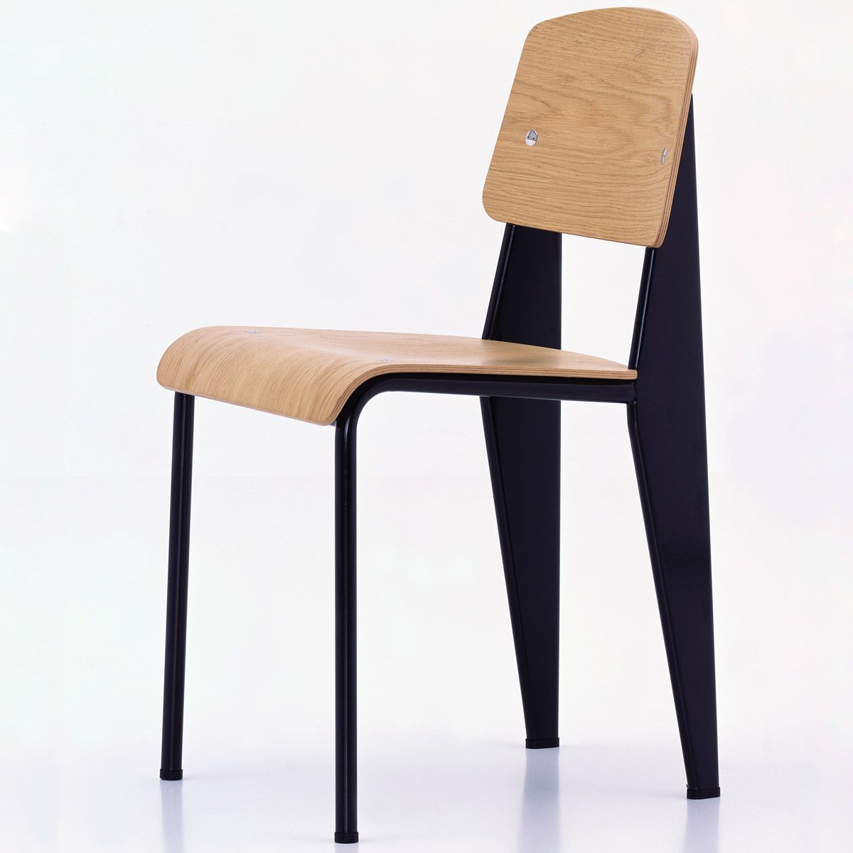 Silla Standard Roble negro - Vitra Silla Standard Roble Negro - Vitra (copia)