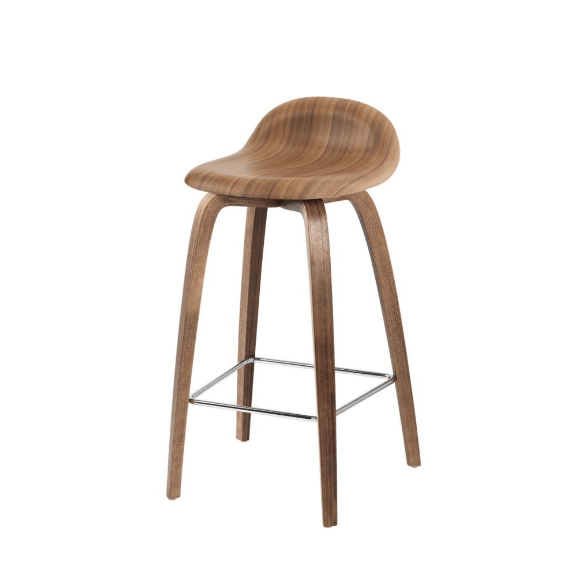 3D-65cm-taburete-nogal-gubi-red Taburete 3D 65 cm Nogal - Gubi