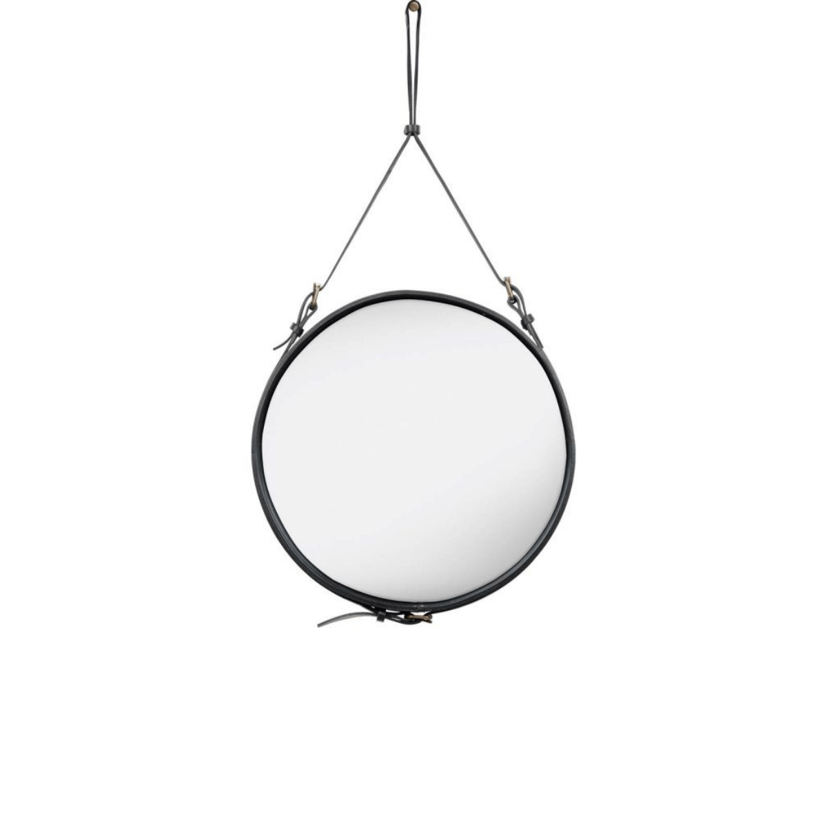 Espejo circular Adnet 58 Negro - Gubi
