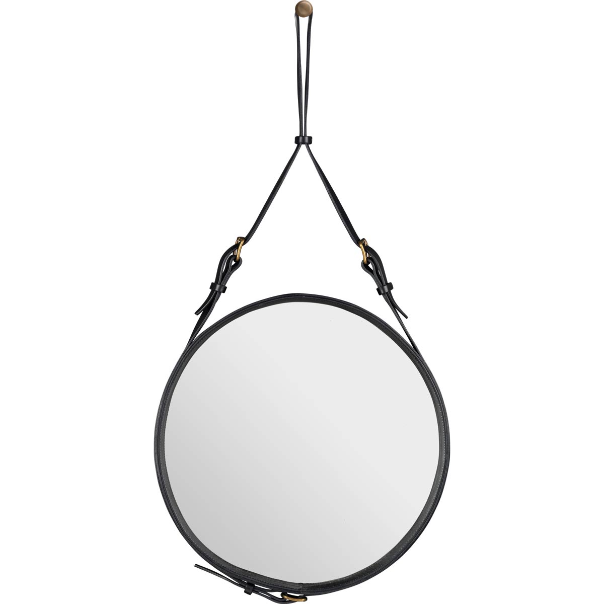Espejo circular Adnet 45 Negro - Gubi (copia)