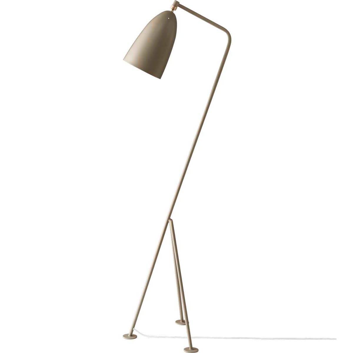 Lámpara de pie Gräshoppa Warm Grey - Gubi (copia)
