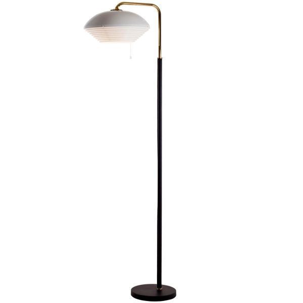 Lámpara de pie A811 latón- Artek