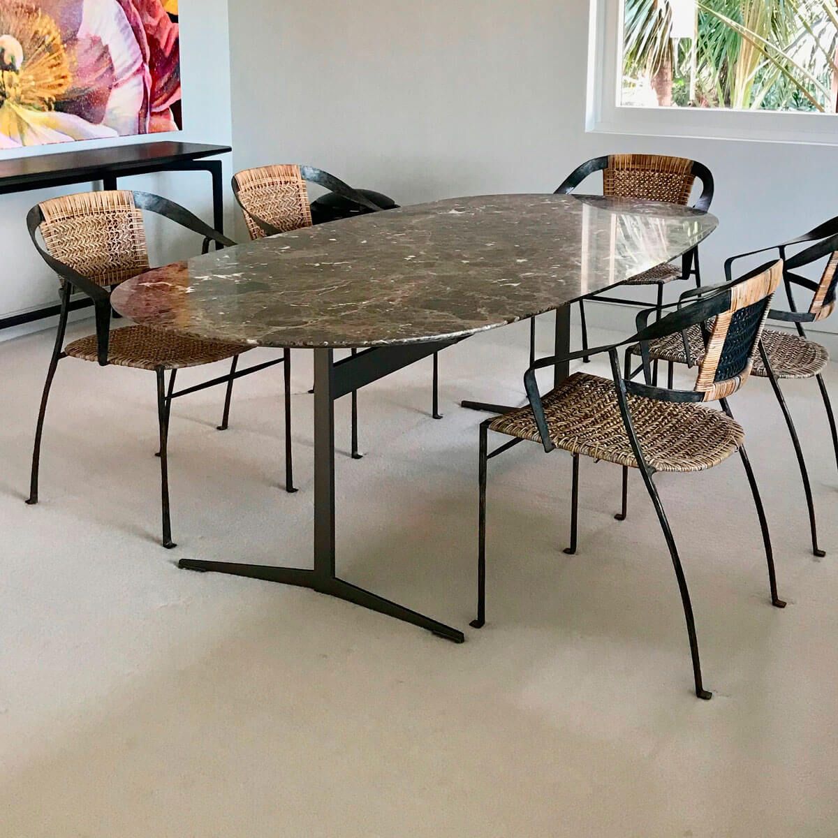 Mesa Fly ovalada - Flexform