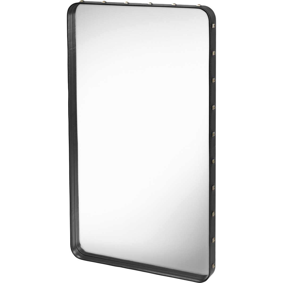 Espejo rectangular Adent 65x115 Negro - Gubi