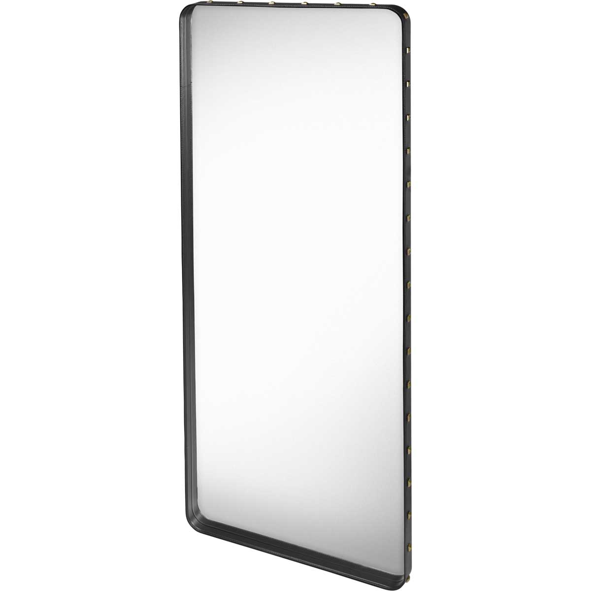 Espejo rectangular Adent 70x180 Negro - Gubi