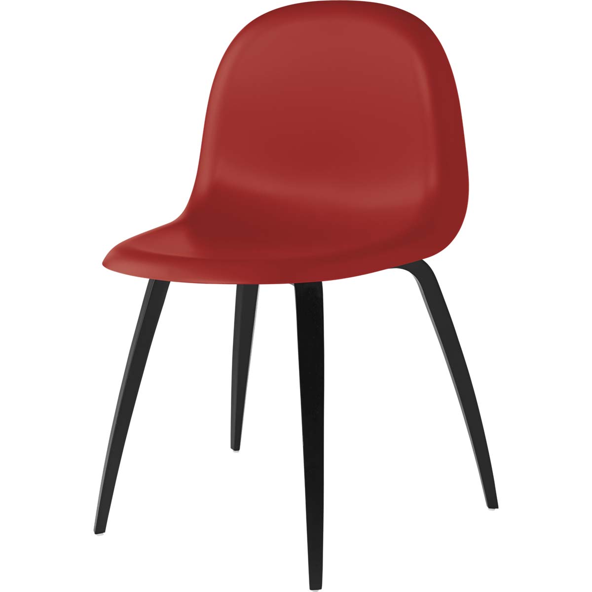 Silla 3D Haya Hirek Shy Cherry Red - Gubi Silla 3D Haya - Gubi