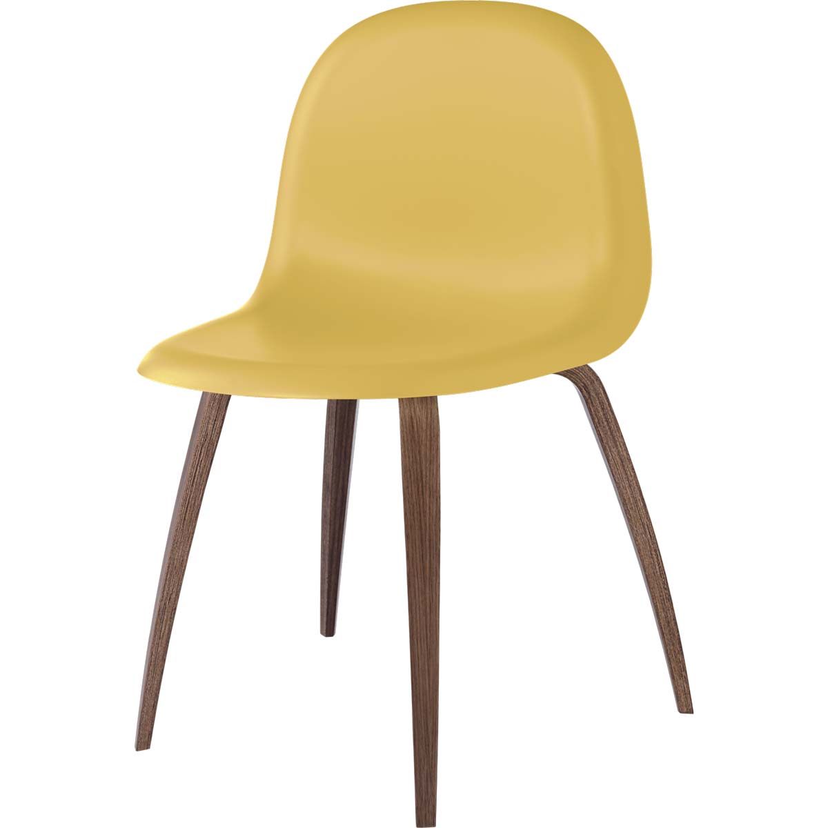Silla 3D Nogal Hirek Venetian Gold - Gubi Silla 3D Nogal Hirek Venetian Gold - Gubi