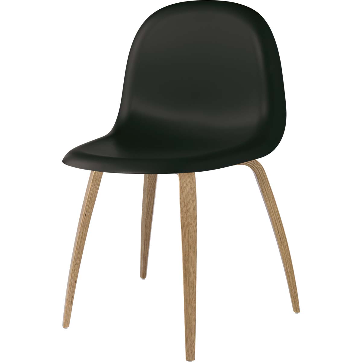 Silla 3D Roble Hirek Black - Gubi Silla 3D Roble Hirek Black - Gubi