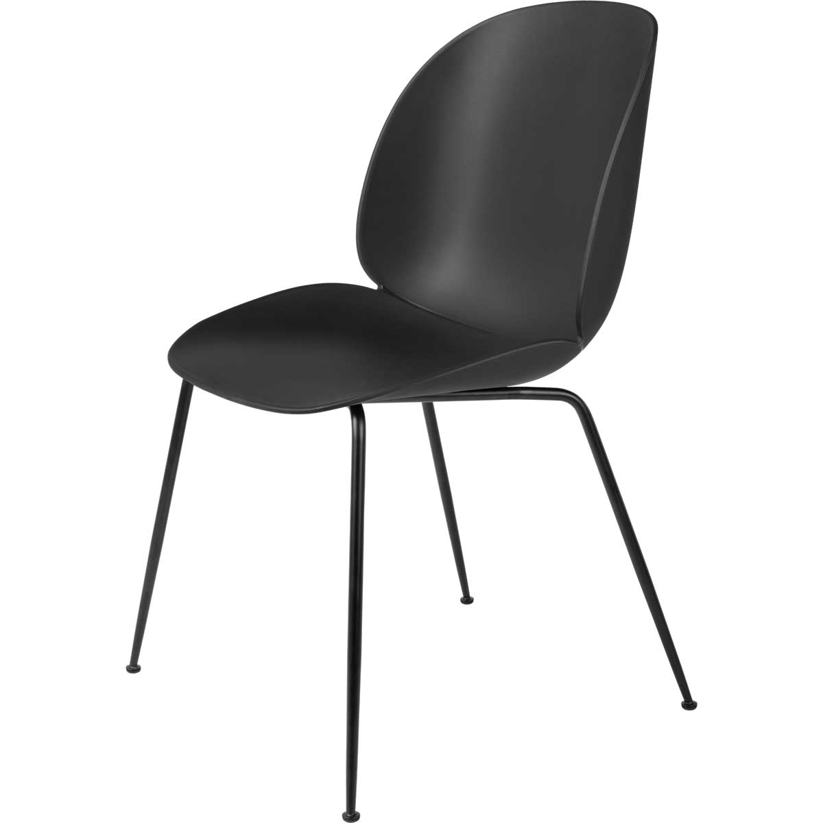 Silla Beetle Negro Black - Gubi Silla Beetle Negro/Negro mate – Gubi (copia)