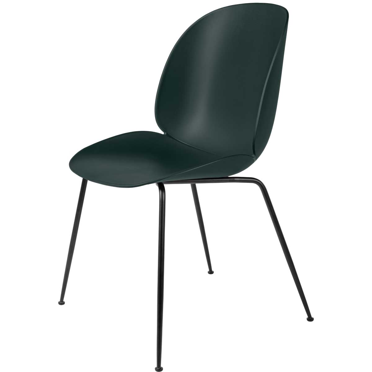 Silla Beetle Negro Dark green - Gubi Silla Beetle Beige/Negro mate – Gubi (copia)