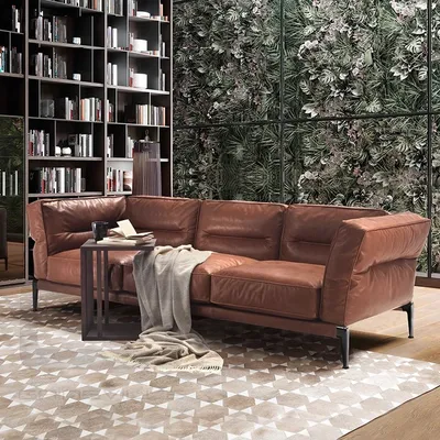 adda-sofa-piel-flexform Sofá Adda Piel - Flexform