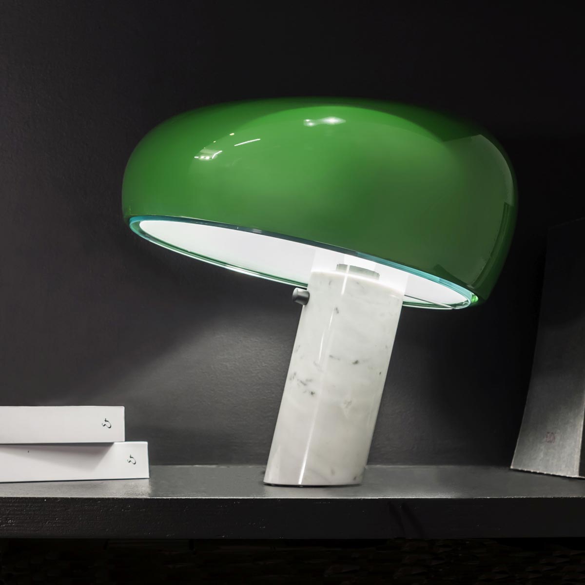 Lámpara Snoopy verde - Flos