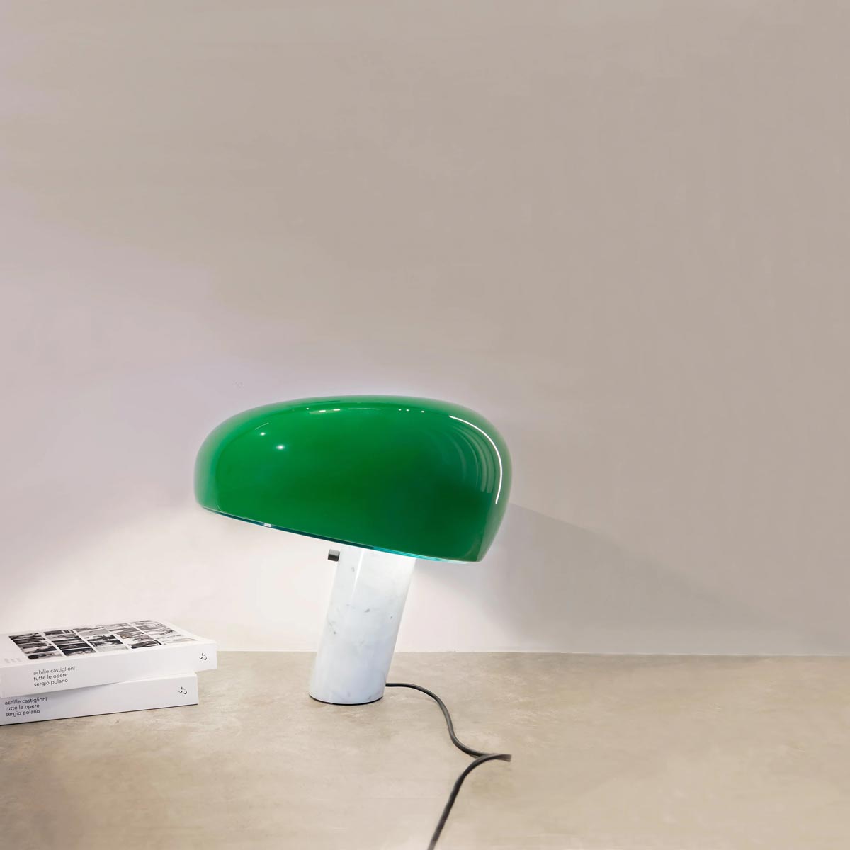 Lámpara Snoopy verde - Flos