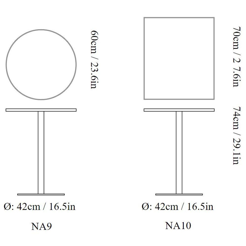 Mesa Nærvær NA9 y NA10 - &Tradition Mesa Nærvær NA9 y NA10 - &Tradition