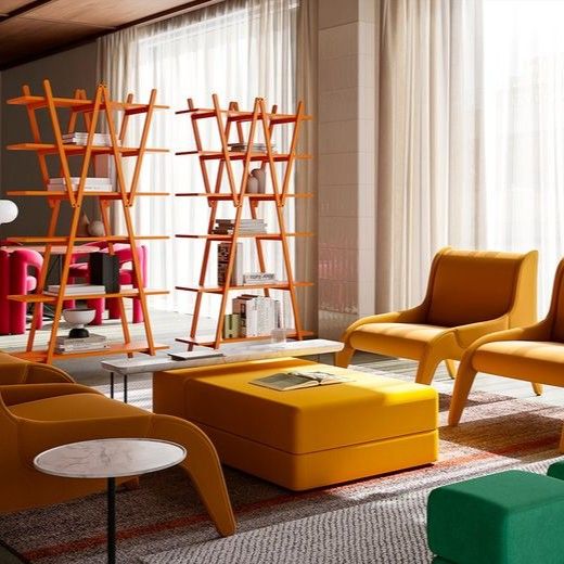 Estantería Nuvola Rossa Rojo - Cassina