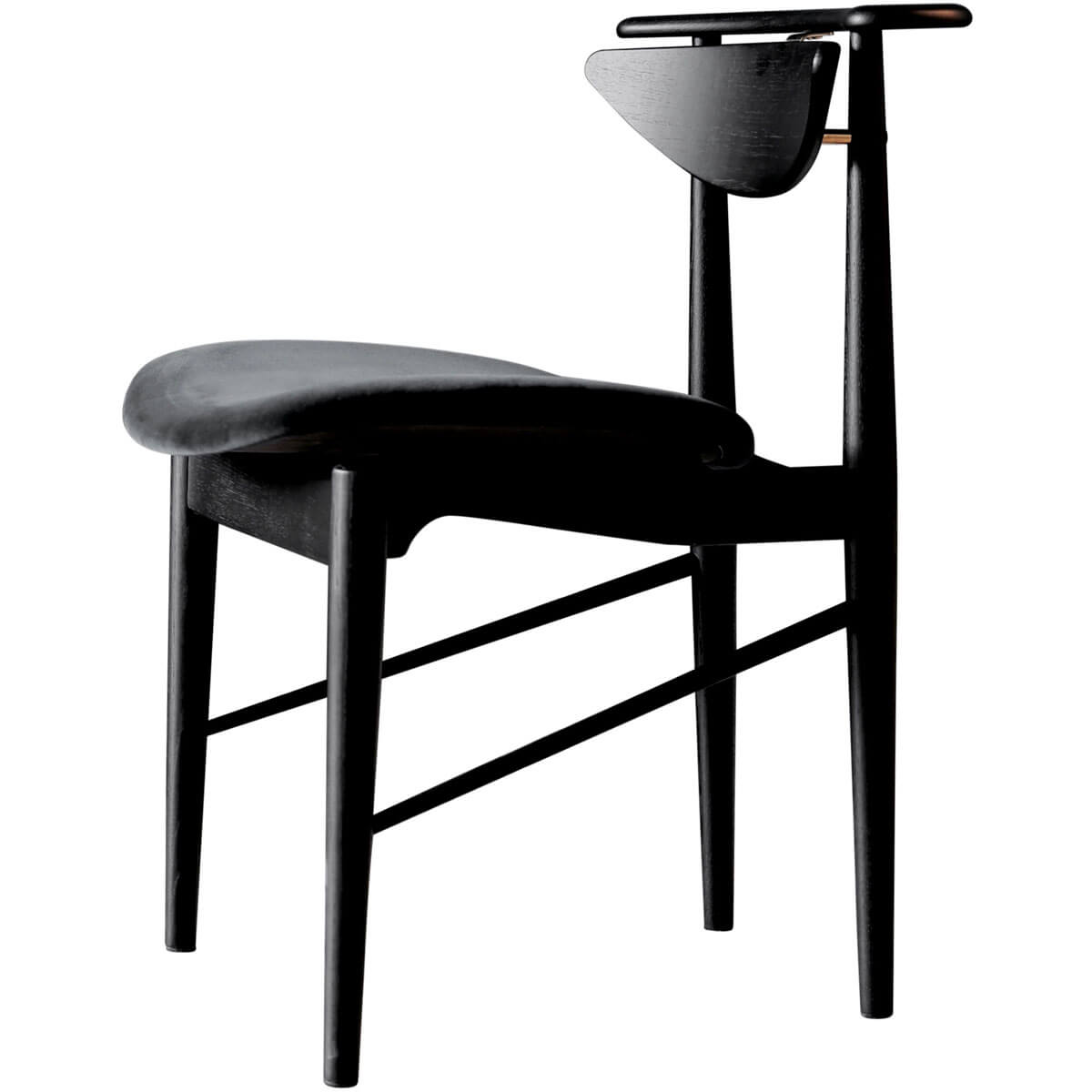 Silla Reading roble teñido negro - House of Finn Juhl