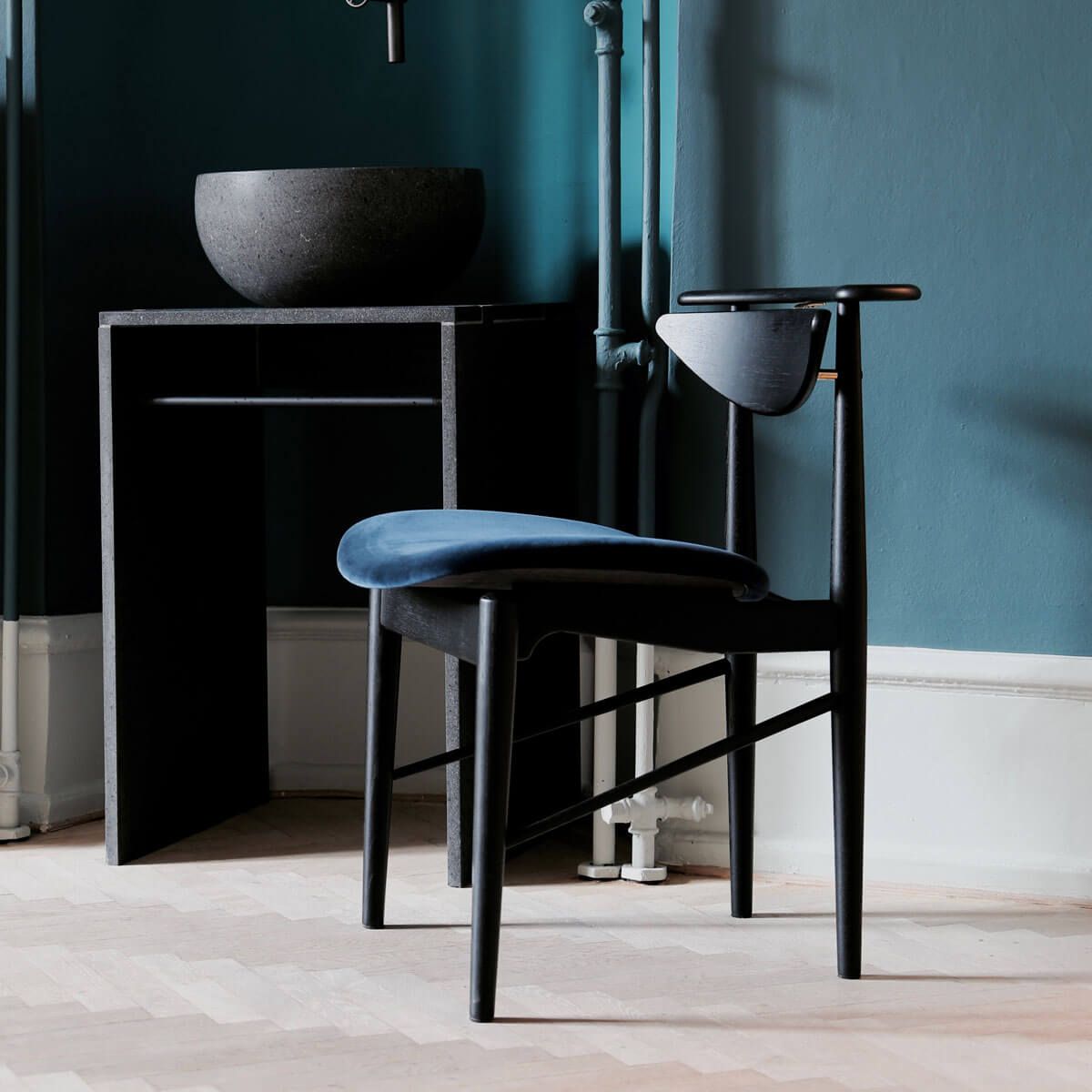 Silla Reading Roble negro - OneCollection