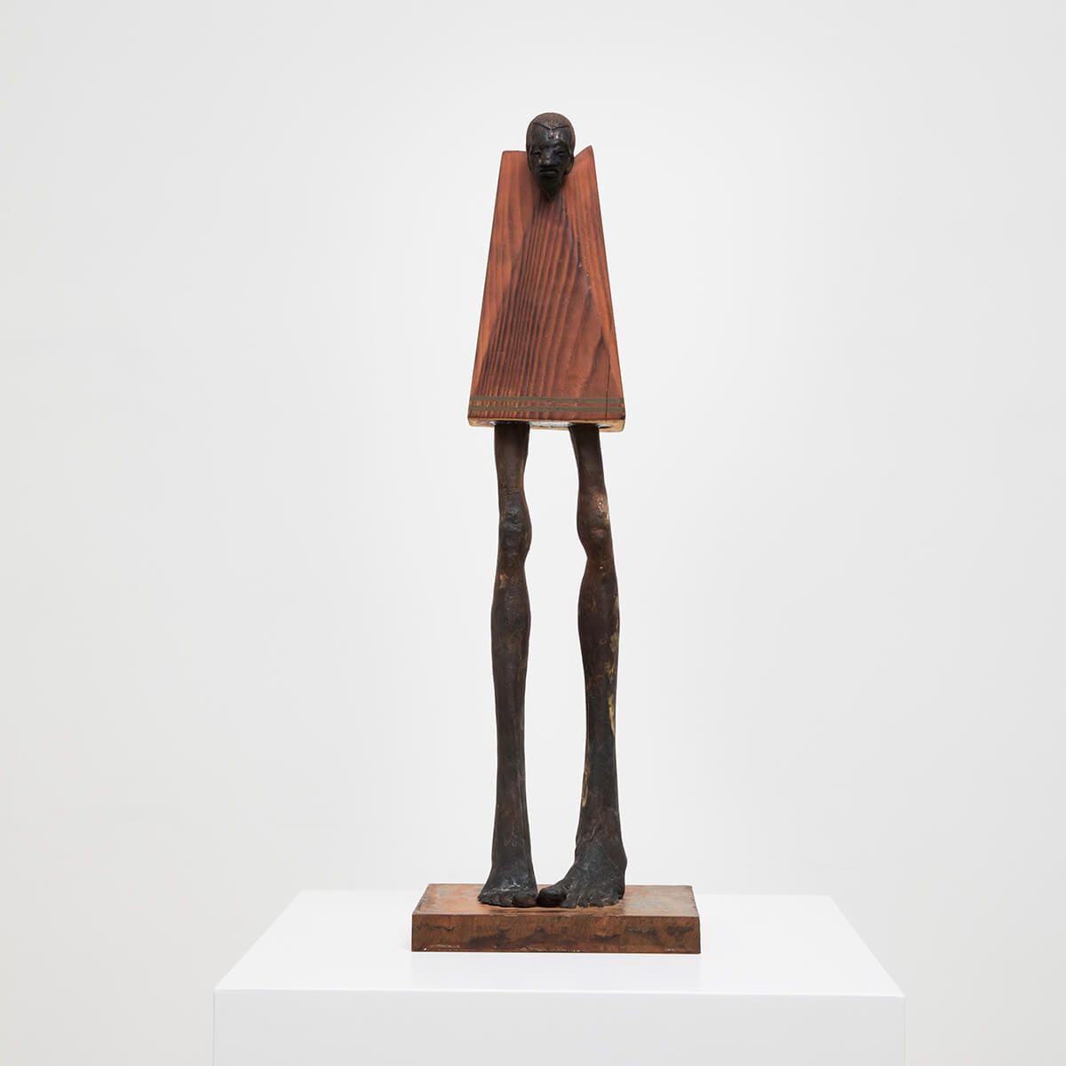 Escultura Guerrero Masai - Jesús Curiá Escultura Guerrero Masai - Jesús Curiá