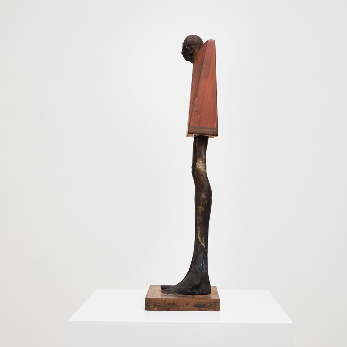 Escultura Guerrero Masai - Jesús Curiá Escultura Guerrero Masai - Jesús Curiá
