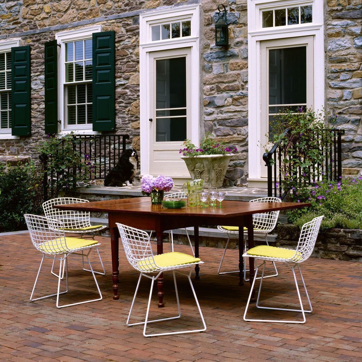 Silla Side Bertoia Blanca - Knoll Silla Side Bertoia Blanca - Knoll