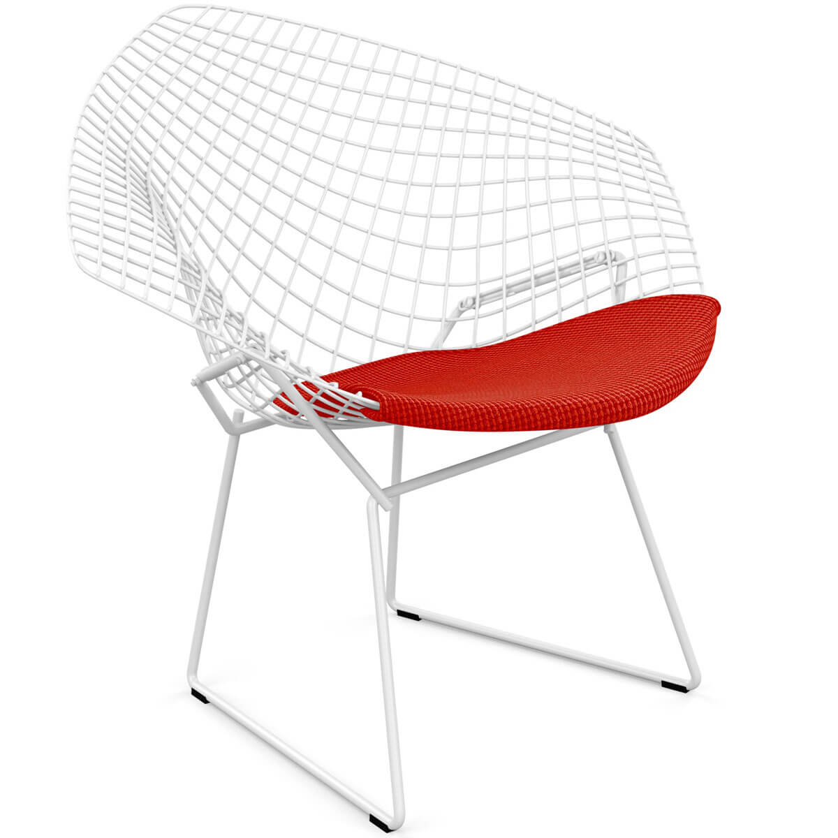 Sillón Bertoia Diamond blanco - Knoll