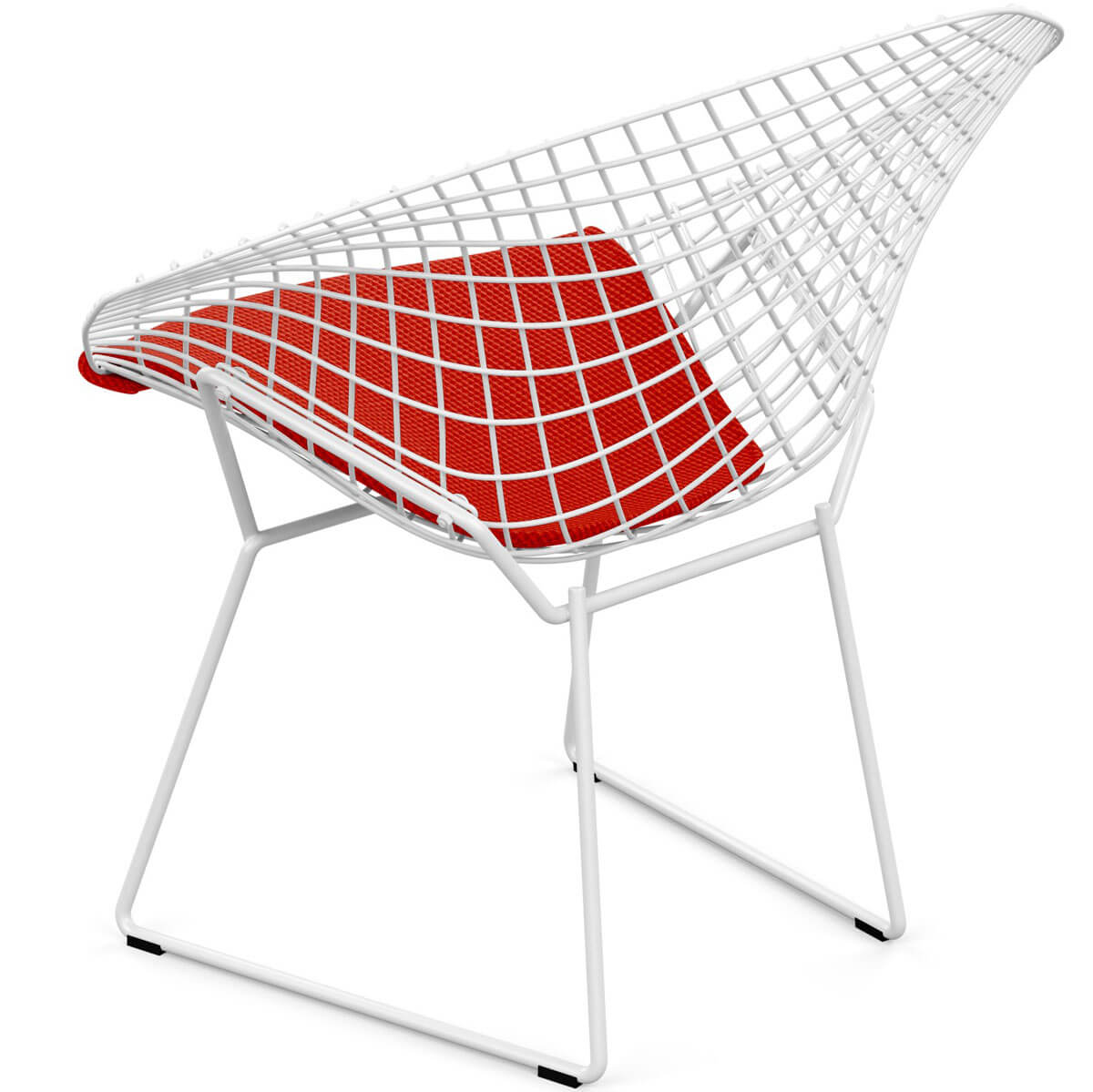 Sillón Bertoia Diamond blanco - Knoll