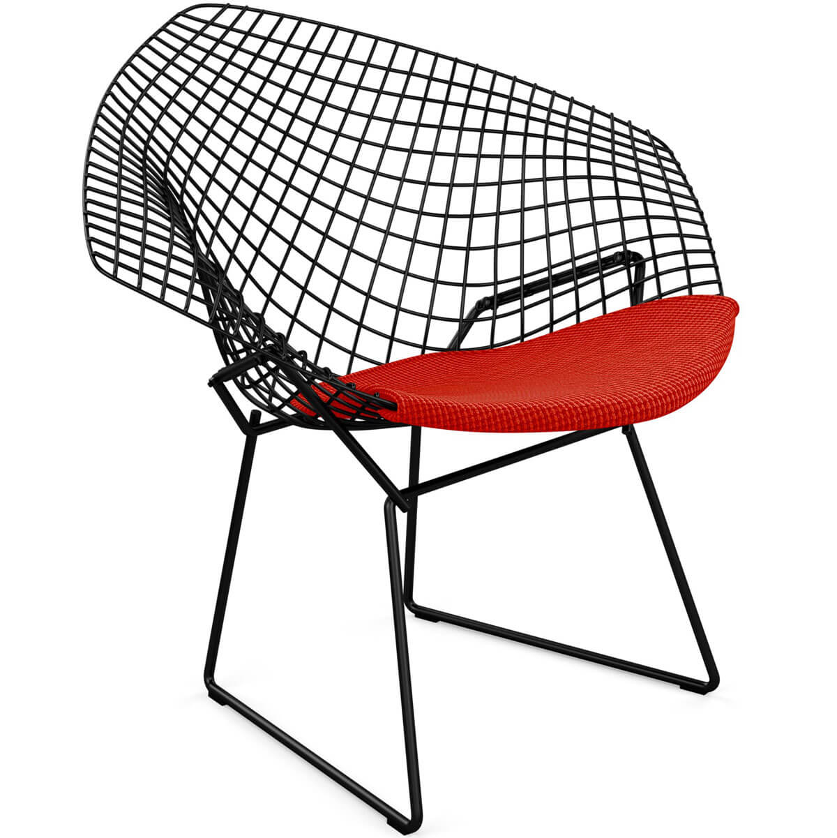 Sillón Bertoia Diamond negro - Knoll