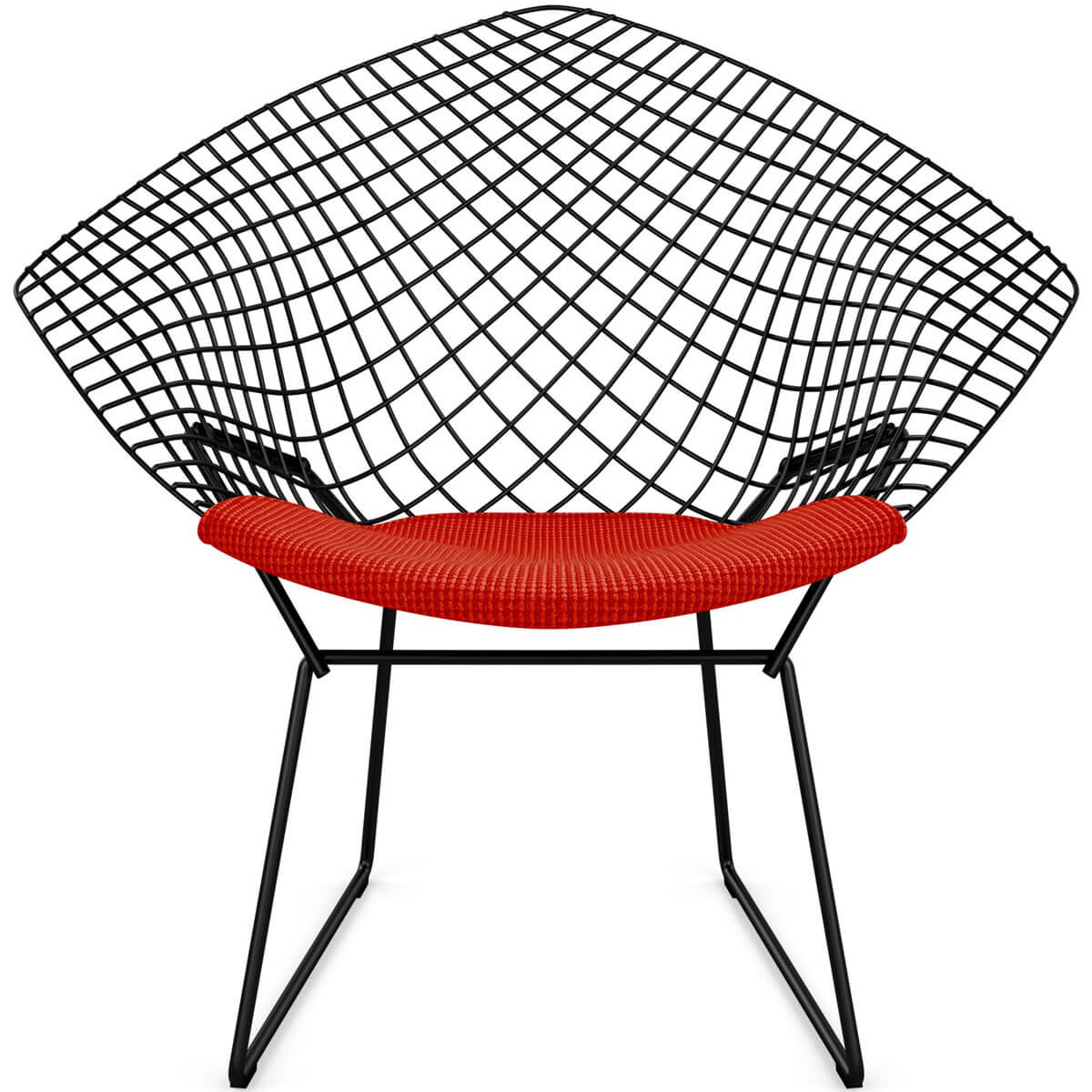Sillón Bertoia Diamond negro - Knoll