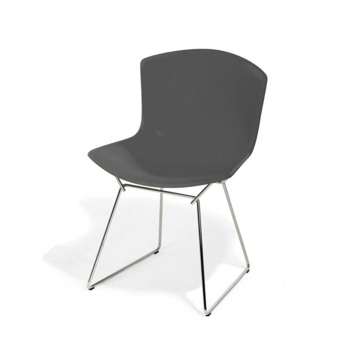 bertoia-plastic-gris-knoll Silla Bertoia Plastic Gris - Knoll